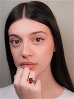 Anello Rebecca Donna Woodish in Bronzo Cristallo artificiale BODAOM04 - BODAOM04